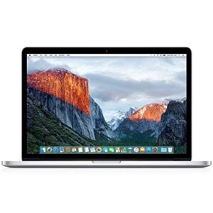 apple macbook pro 15.4in mjlt2ll/a mid-2015, intel core i7 processor, 16gb ram, 1tb ssd — silver (renewed)