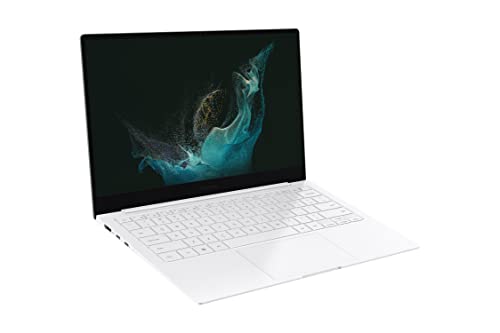 SAMSUNG Galaxy Book2 Pro 13.3” 256GB Laptop Computer w/ 8GB RAM, 12th Gen Intel Core i5 Evo Certified Processor, AMOLED Screen, Long Lasting Battery, Thin Design, 2022, US Version, Silver