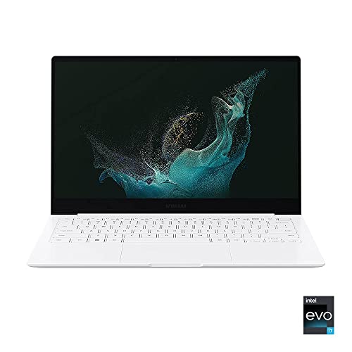 SAMSUNG Galaxy Book2 Pro 13.3” 256GB Laptop Computer w/ 8GB RAM, 12th Gen Intel Core i5 Evo Certified Processor, AMOLED Screen, Long Lasting Battery, Thin Design, 2022, US Version, Silver