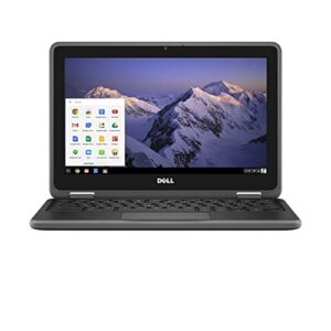 Dell Chromebook 11 3100 11.6" Touch 4GB 64GB eMMC Celeron® N4020 1.1GHz ChromeOS, Black (Renewed)