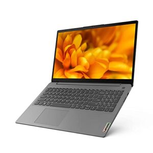 lenovo ideapad 3 15 laptop, 15.6″, amd ryzen 5 5500u, 8gb ram, 256gb ssd, windows 10 home, 82ku00aaus