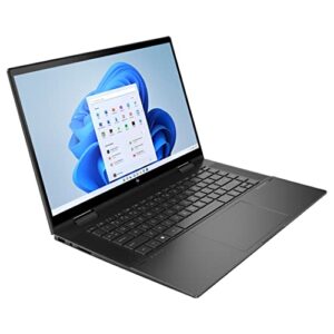 HP 2022 Envy X360 2-in-1 Touch Screen Laptop, 15.6" FHD IPS Display, AMD 6-Core Ryzen 5 5625U (Beat i7-1265U), 16GB DDR4 RAM, 512GB PCIe SSD, USB-C, HDMI, WiFi 6, SD Card Reader, Backlit KB, Win 11