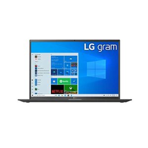 LG Gram 17Z90P Laptop 17" IPS Ultra-Lightweight, (2560 x 1600), Intel Evo 11th gen Core i7 , 16GB RAM, 2TB SSD, Upgradeable Windows 10 Home, Alexa Built-in, 2X USB-C, HDMI, USB-A - Black