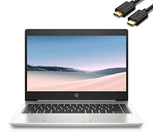 hp probook 440 g7 14″ fhd (intel quad-core i5-10210u(beat i7-8550u) 16gb ddr4 ram, 256gb ssd) ips business laptop, backlit kb, hd webcam, type-c, hdmi, rj-45, windows 10 / 11 pro + ist hdmi cable