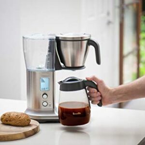 Breville Precision Brewer Glass Coffee Maker, Brushed Stainless Steel, BDC400BSS
