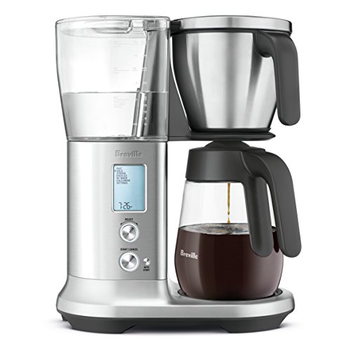 Breville Precision Brewer Glass Coffee Maker, Brushed Stainless Steel, BDC400BSS