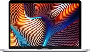 mid 2019 apple macbook pro touch bar with 2.8ghz intel core i7 (13 inch, 16gb ram, 512gb ssd) silver (renewed)