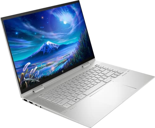 HP Envy x360 2-in-1 Convertible Business Laptop, 15.6inch FHD Touchscreen, Intel Core i5-1135G7, Windows 11 Pro, 12GB RAM 256GB SSD,Backlit Keyboard, Tech Deal USB Natural Silver 15-15.99 inches
