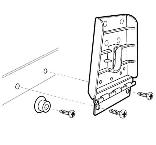 Igloo Cooler Hybrid Stainless/Plastic Latch Post & Screws, 2-Pack