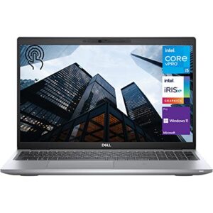 Dell Latitude 5000 Series 5520 Business Laptop, 15.6" FHD Touch Display, Intel Core i5-1145G7 vPro, 16GB RAM, 512GB SSD, IR Camera, NFC, Backlit Keyboard, HDMI, Wi-Fi 6, Windows 11 Pro
