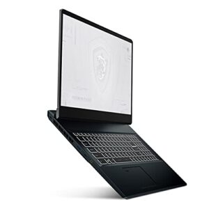 MSI WE76 11UM FHD Mobile Workstation Intel Core i9-11980HK Quadro RTX A5000 64GB RAM 1TB NVME SSD WIN10 Pro TPM2.0 Fingerprint 3 Year onsite Warranty