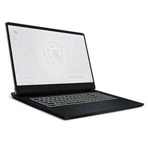 MSI WE76 11UM FHD Mobile Workstation Intel Core i9-11980HK Quadro RTX A5000 64GB RAM 1TB NVME SSD WIN10 Pro TPM2.0 Fingerprint 3 Year onsite Warranty