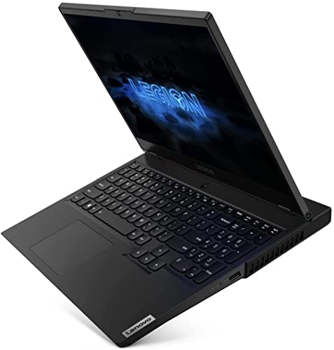 Lenovo Legion 5 Gaming Laptop, 17.3” FHD (1920 x 1080) Display, AMD Ryzen 5 5600H Processor, 8GB DDR4 Ram, 256GB SSD Storage, NVIDIA GeForce GTX 1650, Windows 11 Home, Phantom Blue, 32GB Lumege Flash