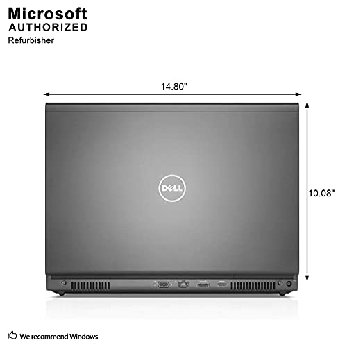 Dell Precision M4800 15.6 FHD Ultrapowerful Mobile Workstation Laptop PC, Intel Core i7-4810MQ, 32GB RAM, 1TB Hard Drive, NVIDIA Quadro K2100M, Windows 10 Pro (Renewed)