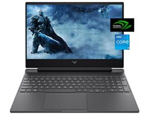 gaming laptop by hp victus for gamer, 2022 upgraded version, 15.6” fhd 144hz, intel 12th core i5-12450h, 32gb ram, 1tb ssd, nvidia geforce gtx 1650, backlit, windows 11, rokc mp (15-fa0031dx)
