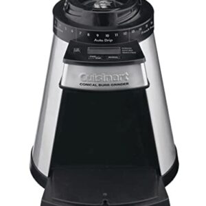 Cuisinart Programmable Conical Burr Mill, Stainless Steel, COMPACT