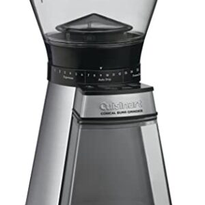 Cuisinart Programmable Conical Burr Mill, Stainless Steel, COMPACT