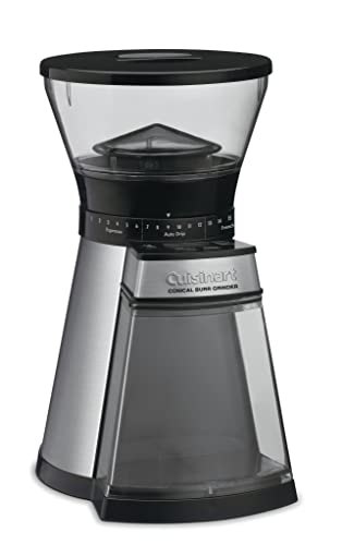 Cuisinart Programmable Conical Burr Mill, Stainless Steel, COMPACT