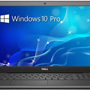 Dell Latitude 3510 Business Laptop, 15.6" HD Screen, 10th Gen Intel Core i5-10210U Processor, 16GB RAM, 512GB SSD, Webcam, Wi-Fi 6, Type-C, Windows 10 Pro, Black