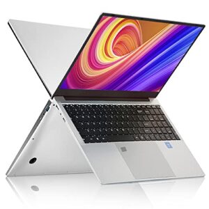 istyle laptop for business and student, t15 15.6″ thin and light laptops computer 1 year office 365, windows 10, intel cpu, 12gb ram, 256gb ssd, backlit keyboard, fingerprint, hdmi, dual band wifi