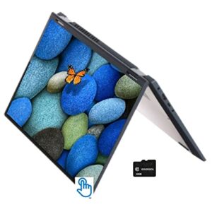 newest lenovo ideapad flex 5 14″ 2-in-1 laptop, fhd ips touchscreen, amd ryzen 3 5300u quad-core, 4gb ddr4 128gb ssd, hdmi usb-c bluetooth webcam windows 10s, abyss blue, goldoxis card