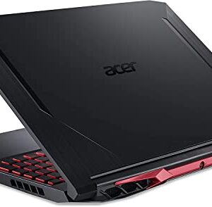 Acer Nitro 5 15.6" 144Hz FHD Gaming Laptop (Intel i5-10300H 4-Core, 8GB RAM, 256GB SSD, GeForce GTX 1650 4GB, Red Backlit KYB, WiFi 6, BT 5.2, RJ-45, Win 11 Home) with Dockztorm Hub