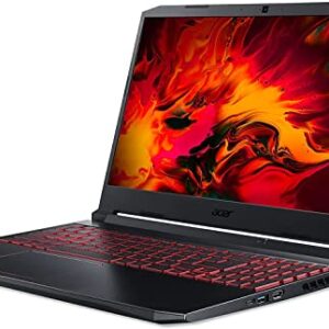 Acer Nitro 5 15.6" 144Hz FHD Gaming Laptop (Intel i5-10300H 4-Core, 8GB RAM, 256GB SSD, GeForce GTX 1650 4GB, Red Backlit KYB, WiFi 6, BT 5.2, RJ-45, Win 11 Home) with Dockztorm Hub