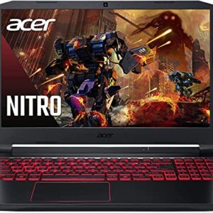 Acer Nitro 5 15.6" 144Hz FHD Gaming Laptop (Intel i5-10300H 4-Core, 8GB RAM, 256GB SSD, GeForce GTX 1650 4GB, Red Backlit KYB, WiFi 6, BT 5.2, RJ-45, Win 11 Home) with Dockztorm Hub