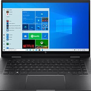 HP 2022 Envy 2-in-1 Laptop 15.6 inch FHD Touchscreen 8-Core AMD Ryzen 7 5700U Radeon Graphics 20GB DDR4 1TB NVMe SSD WI-FI 6 Win 10 Home Fingerprint Backlit Keyboard w/ RATZK 32GB USB