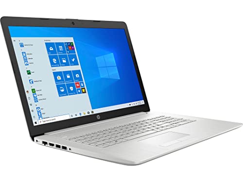 HP 2022 17.3" FHD IPS Laptop, 11th Gen Intel Core i5-1135G7(Beats i7-1065G7), 16GB RAM, 512GB PCIe SSD, Intel Iris Xe Graphics, HD Webcam, Windows 11 Pro, Silver, 32GB USB Card