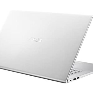 ASUS Newest Vivobook X712JA 17.3" HD+ Premium Business Laptop, 10th Gen Intel Quad-Core i5-1035G1 Upto 3.6GHz, 12GB RAM, 512GB PCIe SSD, Windows 11 Pro + HDMI Cable, Silver