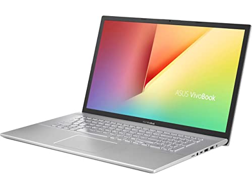 ASUS Newest Vivobook X712JA 17.3" HD+ Premium Business Laptop, 10th Gen Intel Quad-Core i5-1035G1 Upto 3.6GHz, 12GB RAM, 512GB PCIe SSD, Windows 11 Pro + HDMI Cable, Silver