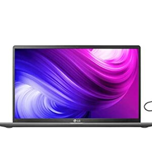 LG Gram 15.6" Full HD Notebook Computer, Intel Core i5-1135G7 2.4GHz, 16GB RAM, 512GB SSD, Windows 10 Home, Free Upgrade to Windows 11, Dark Silver (Renewed)