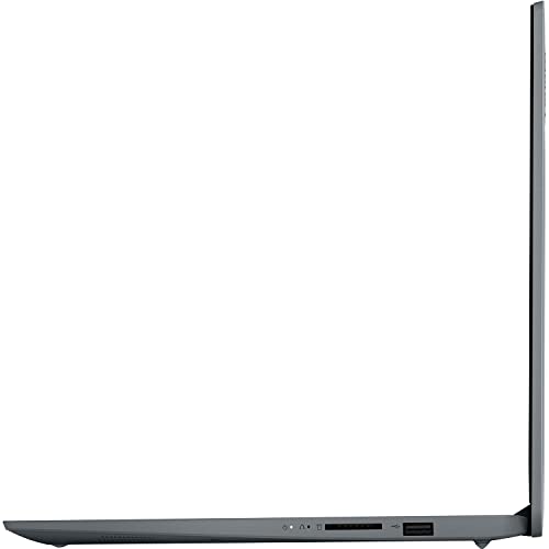 Lenovo Ideapad 1 Laptop, 15.6" HD Screen, AMD Athlon Silver 3050U, 8GB RAM, 256GB PCIe SSD, Webcam, HDMI, Type-C, Wi-Fi 6, Media Card Reader, Windows 11 Home, Cloud Grey (Renewed)