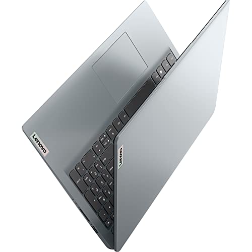 Lenovo Ideapad 1 Laptop, 15.6" HD Screen, AMD Athlon Silver 3050U, 8GB RAM, 256GB PCIe SSD, Webcam, HDMI, Type-C, Wi-Fi 6, Media Card Reader, Windows 11 Home, Cloud Grey (Renewed)