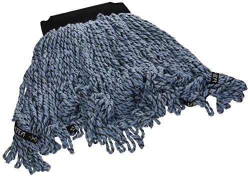 Rubbermaid Commercial 1924813 Maximizer Mop Head, Microfiber Blend, Medium, Blue