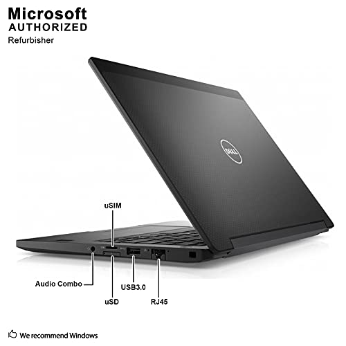 Dell Latitude 7000 7280 Business Ultrabook: 12.5in (1366x768), Intel Core i7-7600U, 256GB SSD, 16GB DDR4, Webcam, Windows 10 Professional 64-Bit (Renewed)