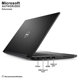 Dell Latitude 7000 7280 Business Ultrabook: 12.5in (1366x768), Intel Core i7-7600U, 256GB SSD, 16GB DDR4, Webcam, Windows 10 Professional 64-Bit (Renewed)