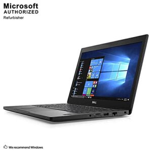 Dell Latitude 7000 7280 Business Ultrabook: 12.5in (1366x768), Intel Core i7-7600U, 256GB SSD, 16GB DDR4, Webcam, Windows 10 Professional 64-Bit (Renewed)