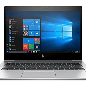 HP Elitebook 830 G5 13.3" FHD, Core i5-8350U 1.7GHz, 16GB RAM, 256GB Solid State Drive, Windows 10 Pro 64Bit, CAM, Windows 11 Compatible, (Renewed)