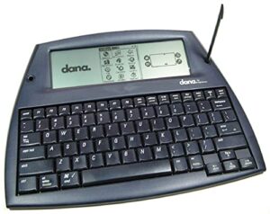 alphasmart dana laptop alternative/palm os word processor with full size keyboard, calculator, mac pc