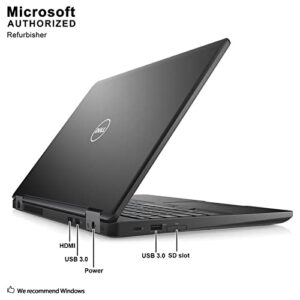 Dell Latitude 5580 15.6" Business Laptop, Intel Core I5-7200U 2.5GHZ, 16G DDR4, M.2 512G SSD, HDMI, VGA, USB 3.0, Windows 10 Pro 64 Bit-Multi-Language Supports En/Fr/Sp(Renewed).