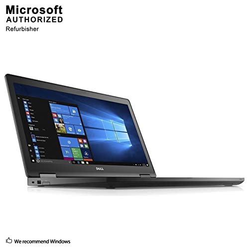 Dell Latitude 5580 15.6" Business Laptop, Intel Core I5-7200U 2.5GHZ, 16G DDR4, M.2 512G SSD, HDMI, VGA, USB 3.0, Windows 10 Pro 64 Bit-Multi-Language Supports En/Fr/Sp(Renewed).