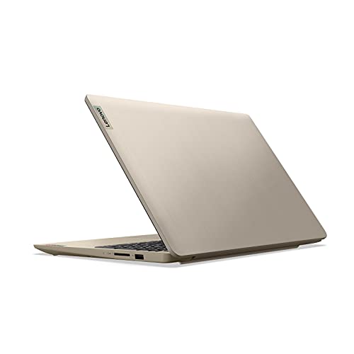 Lenovo 2023 IdeaPad 3 15.6" FHD Laptop AMD 6-Core Ryzen 5 5500U (Beat i5-1135G7) Radeon 7 Graphics 12GB RAM DDR4 256GB M.2 NVMe SSD HDMI WiFi AC BT5.0 Webcam USB C Sand Windows 11 w/ RE Accessories