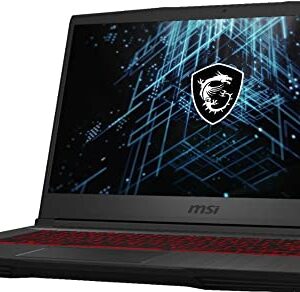 MSI GF65 Thin Gaming Laptop 15.6" FHD IPS 144Hz 10th Gen Intel Hexa-Core i5-10500H (Beats i7-9750H) 32GB RAM 1TB SSD GeForce RTX 3060 6GB Backlit Keyboard USB-C Nahimic Win10 Pro Black + HDMI Cable