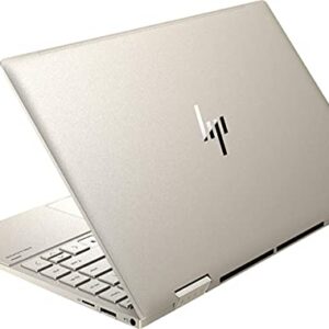 HP Envy 2-in-1 x360 13.3" FHD Touchscreen Convertible Laptop PC, Intel Quad Core i5-1135G7, 8GB DDR4 RAM, 256GB PCIe NVMe SSD, Backlit Keyboard, Gold w/ EBP