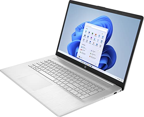 HP Newest 17.3" FHD IPS Home & Business Laptop (AMD Ryzen 5 5500U 6-Core, 16GB RAM, 512GB PCIe SSD, AMD Radeon, AC WiFi, Bluetooth 5.1, HD Webcam, Win 11 Home S-Mode) with Hub (17-cp0700dx)