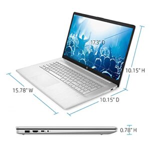 HP [Windows 11 Pro S] 2022 17 17.3" FHD Business Laptop, Hexa-Core AMD Ryzen 5 5500U (Beat i5-1135G7), 16GB DDR4 RAM, 1TB PCIe SSD, AC WiFi, Bluetooth, Fingerprint Reader, BROAGE 64GB Flash Drive