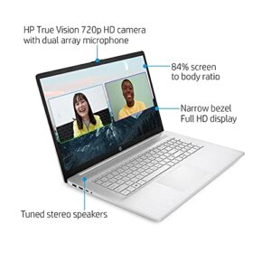 HP [Windows 11 Pro S] 2022 17 17.3" FHD Business Laptop, Hexa-Core AMD Ryzen 5 5500U (Beat i5-1135G7), 16GB DDR4 RAM, 1TB PCIe SSD, AC WiFi, Bluetooth, Fingerprint Reader, BROAGE 64GB Flash Drive