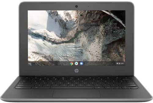 HP Chromebook 11 G7 Education Edition - Intel Celeron N4000 / 1.1 GHz - Chrome OS - UHD Graphics 600 - 4 GB RAM - 32 GB eMMC - 11.6" IPS Touchscreen (HD) - Wi-Fi 5 - Chalkboard Gray (Renewed)